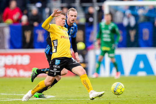 Elfsborgs Samuel Holmén och Sirius Daniel Jarl