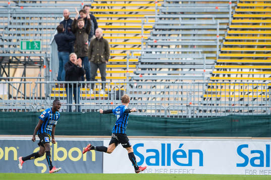 Sirius Christer Gustafsson jublar