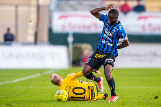 Sirius Moses Ogbu och Elfsborgs Simon Lundevall