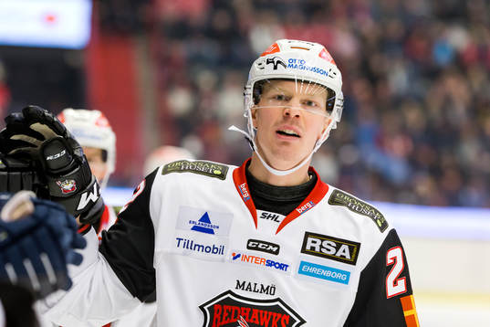 Malmö Redhawks Lars Bryggman jublar