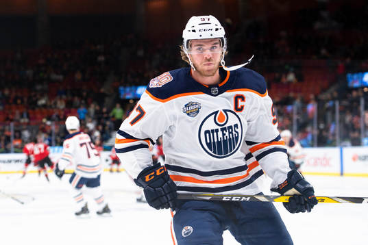 Connor McDavid of the Edmonton Oilers