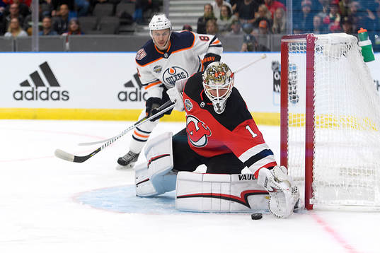 Keith Kinkaid of the New Jersey Devils