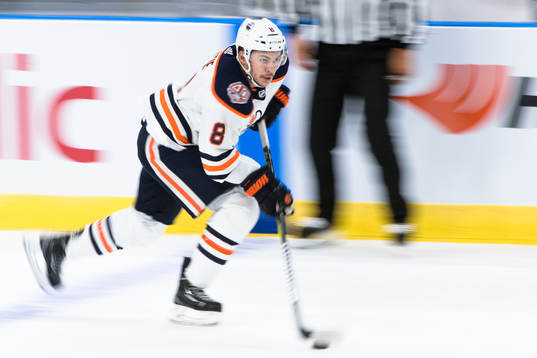 Ty Rattie of the Edmonton Oilers