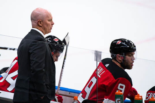 John Hynes, head coach of the New Jersey Devils