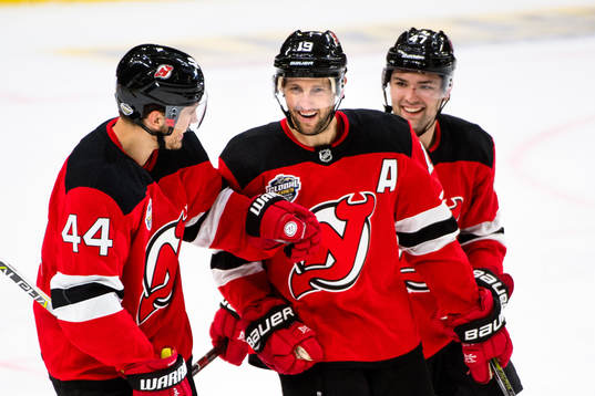 Bläddra bland fler bilder av Ice Hockey, NHL, Edmonton Oilers - New Jersey Devils