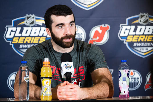 Kyle Palmieri of the New Jersey Devils