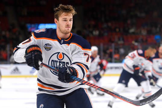 Oscar Klefbom of the Edmonton Oilers