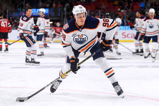 Jesse Puljujarvi of the Edmonton Oilers