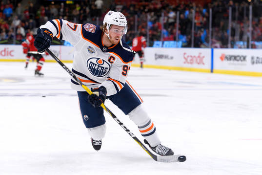 Connor McDavid of the Edmonton Oilers
