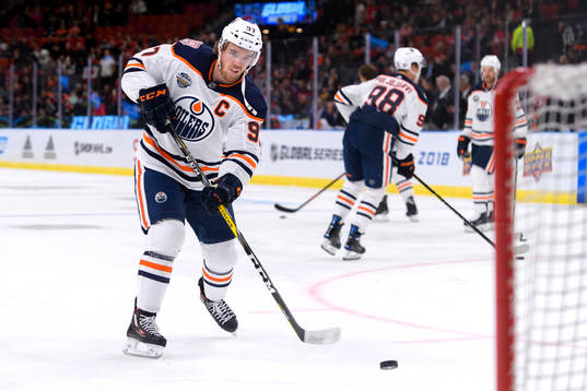 Connor McDavid of the Edmonton Oilers