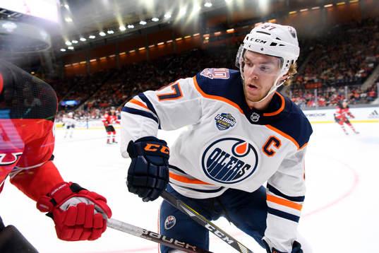 Connor McDavid of the Edmonton Oilers