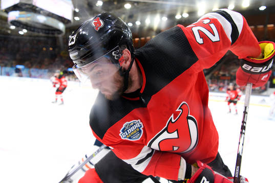 Stefan Noesen of the New Jersey Devils