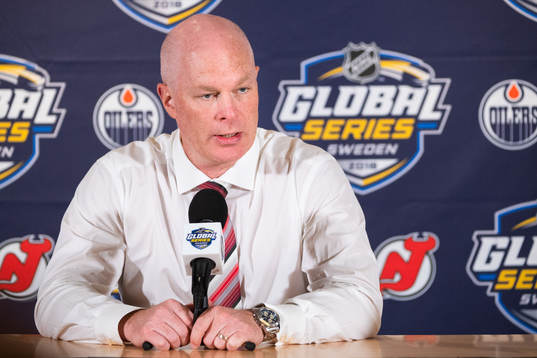 John Hynes, head coach of the New Jersey Devils