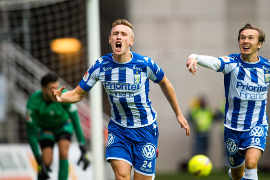 IFK Göteborgs Sebastian Ohlsson jublar