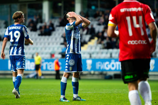 IFK Göteborgs Giorgi Kharaishvili deppar