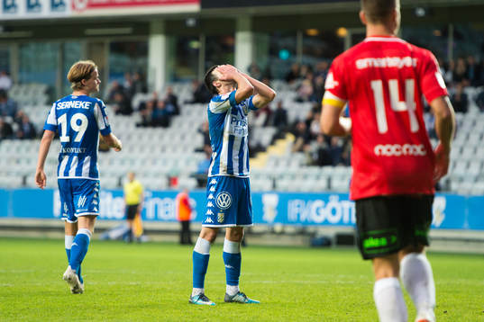 IFK Göteborgs Giorgi Kharaishvili deppar