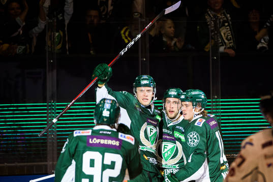 Färjestads Färjestads Johan Ryno, Per Åslund och Joakim