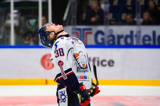 Linköpings Johan Södergran deppar