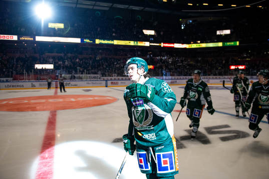 Färjestads Joakim Nygård jublar