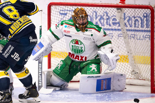 Rögles målvakt Justin Pogge