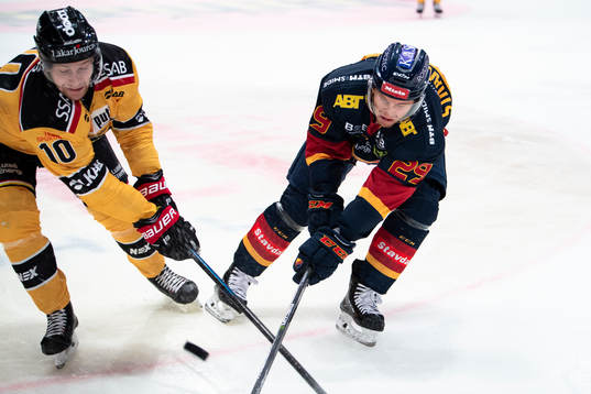 Luleås Einar Emanuelsson och Djurgårdens Sebastian