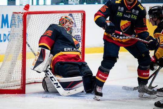 Djurgårdens målvakt Robin Jensen är nära på att tappa