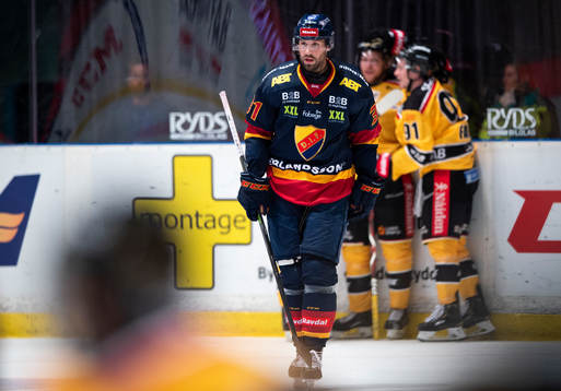 Djurgårdens Dick Axelsson  deppar