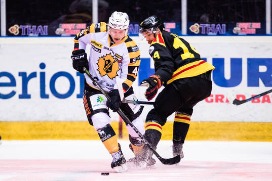 Skellefteås Mathis Olimb och Brynäs Johan Alcén
