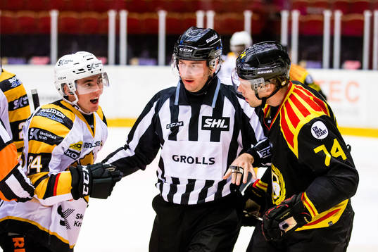Domare går emellan Skellefteås Andreas Wingerli och