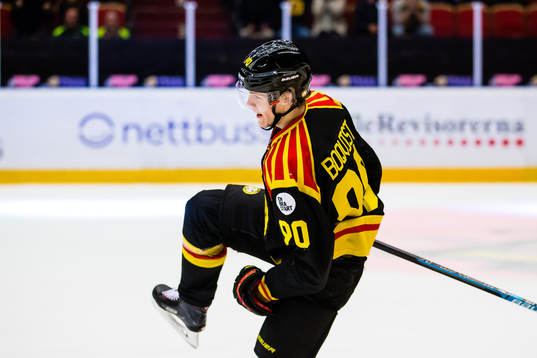 Brynäs Jesper Boqvist jublar