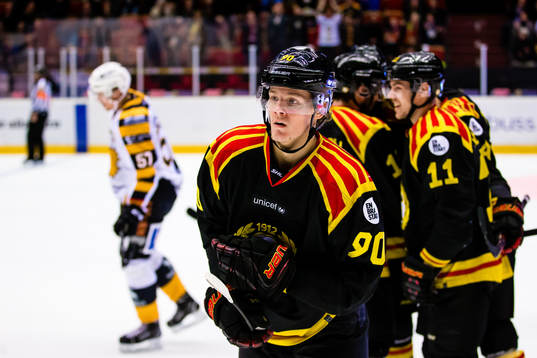 Brynäs Jesper Boqvist jublar
