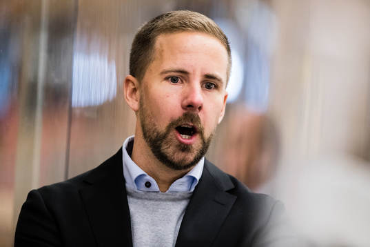 Panterns tränare Viktor Stråhle