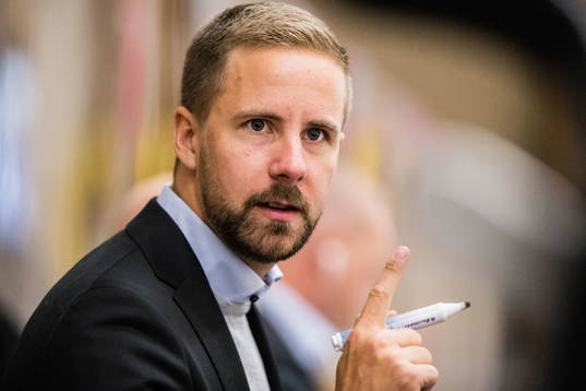 Panterns tränare Viktor Stråhle