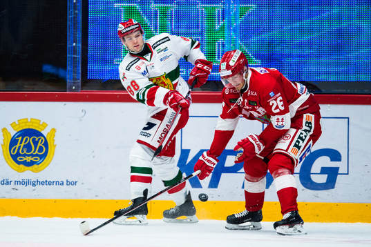 Moras Spencer Abbott och Timrås Hampus Larsson