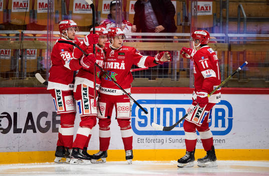 Timrås Davud Printz, Jacob Olofsson, Filip Hållander och