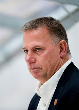 Moras tränare Mats Lusth