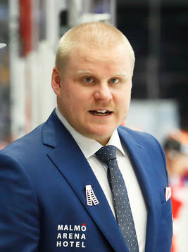 Malmö Redhawks målvaktstränare Henning Sohlberg