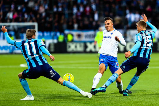 Djurgårdens Jonathan Ring och Jonathan Augustinsson