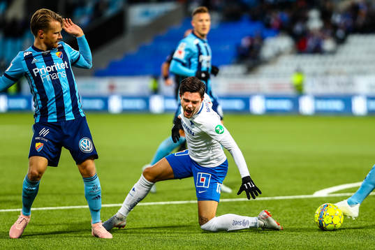 Djurgårdens Jacob Une Larsson och Norrköpings David