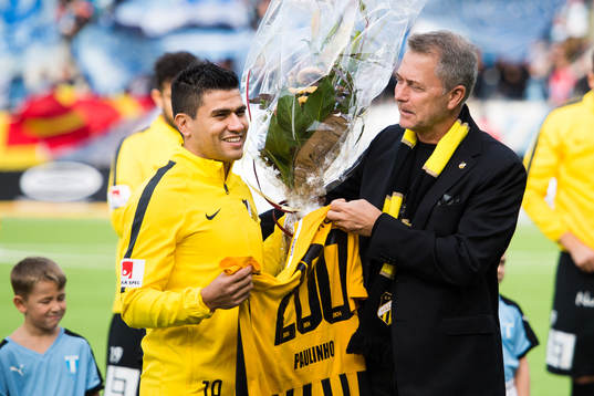 Häckens Paulinho uppmärksammas för 200 spelande matcher