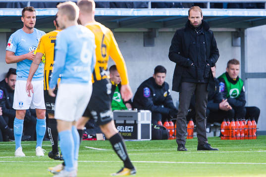 Häckens tränare Andreas Alm
