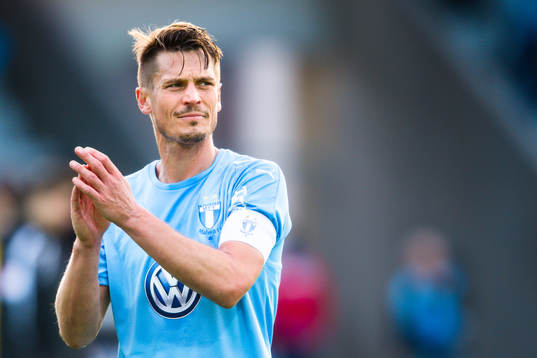 Malmö FFs Markus Rosenberg tackar publiken