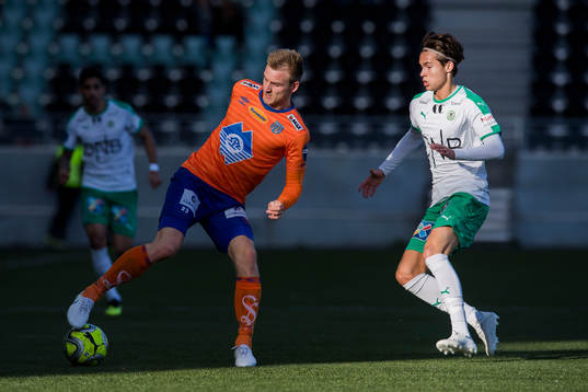 Torbjørn Agdestein of Aalesund  and Markus Solbakken of