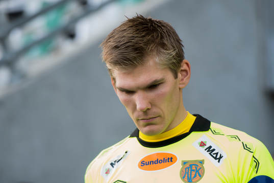Goalkeeper Andreas Lie of Aalesund