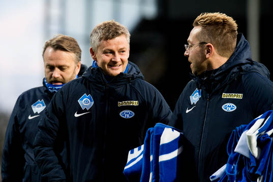 Ole Gunnar Solskjær, manager of Molde