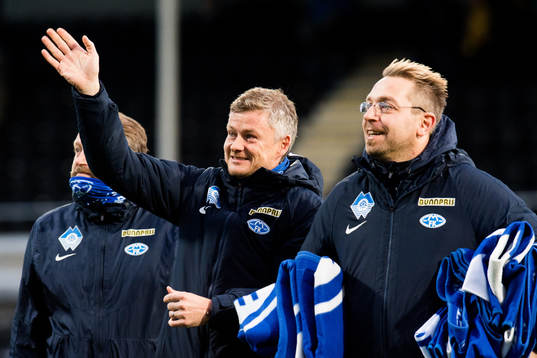 Ole Gunnar Solskjær, manager of Molde