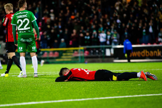 Brommapojkarnas Erik Figueroa deppar