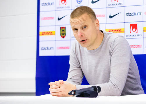 Hammarbys tränare Stefan Billborn