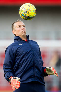 Helsingborgs målvakt Daniel Andersson