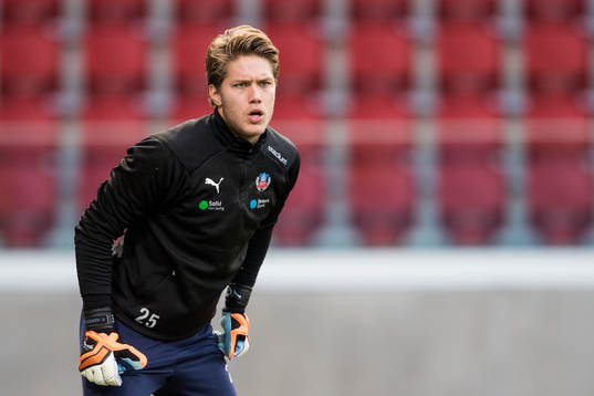 Helsingborgs målvakt Kalle Joelsson